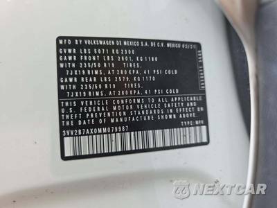 2021 Volkswagen Tiguan SEL - zdjęcie 2 z 27 - miniatura