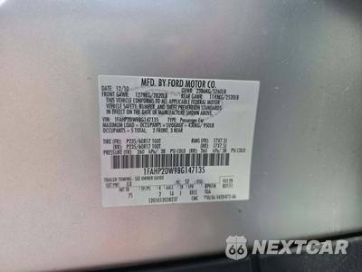 2011 Ford Taurus SE - zdjęcie 2 z 27 - miniatura