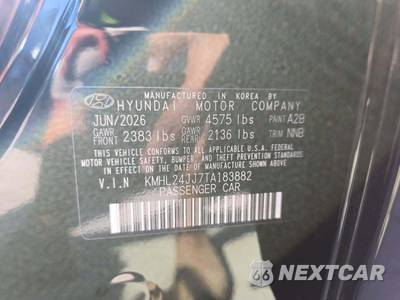 2026 Hyundai Sonata Hybrid Blue - zdjęcie 5 z 21 - miniatura