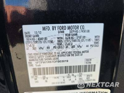 2013 Ford F-150 SVT Raptor Crew Cab Short Bed - zdjęcie 5 z 34 - miniatura