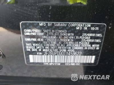 2026 Subaru Outback Limited - zdjęcie 5 z 24 - miniatura