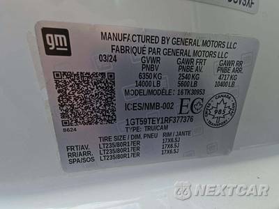 2024 GMC Sierra 3500HD SLE Extended Cab Long Bed DRW - zdjęcie 5 z 23 - miniatura