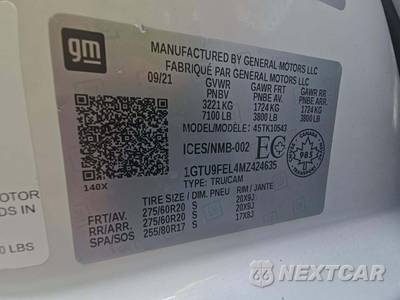 2021 GMC Sierra 1500 Denali Crew Cab Short Bed - zdjęcie 5 z 23 - miniatura