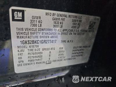 2016 GMC Yukon SLT 4SA - zdjęcie 5 z 32 - miniatura