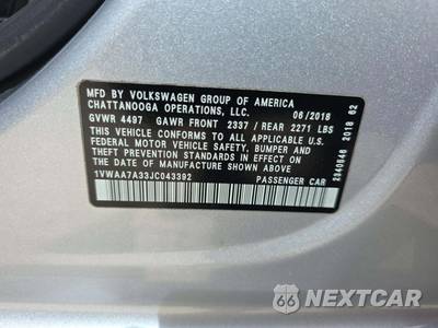 2018 Volkswagen Passat 2.0T R-Line - zdjęcie 5 z 33 - miniatura