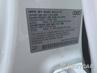 2019 Audi Q8 Premium - zdjęcie 5 z 22 - miniatura