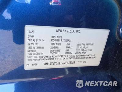 2021 Tesla Model Y Performance - zdjęcie 5 z 32 - miniatura