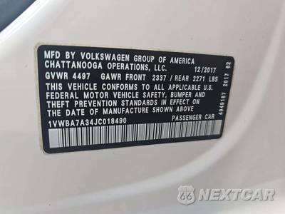 2018 Volkswagen Passat 2.0T SE - zdjęcie 5 z 21 - miniatura