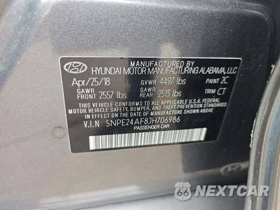 2018 Hyundai Sonata SE - zdjęcie 5 z 22 - miniatura