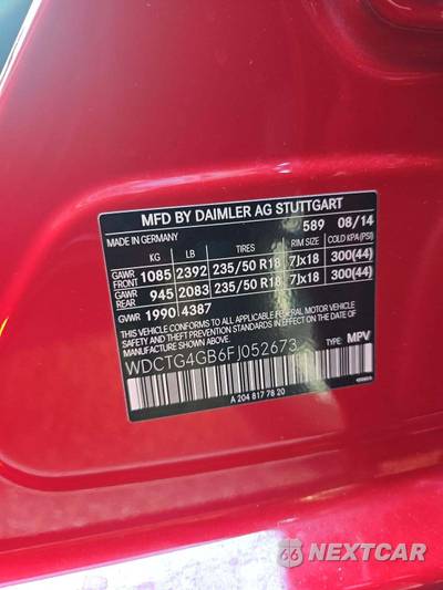 2015 Mercedes-Benz GLA 250 4MATIC - zdjęcie 5 z 21 - miniatura