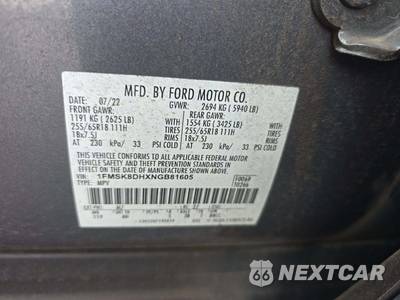 2022 Ford Explorer XLT - zdjęcie 5 z 22 - miniatura