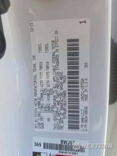 2016 Toyota Tundra SR Extended Cab Medium Bed - zdjęcie 2 z 20 - miniatura