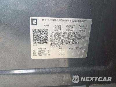 2019 Chevrolet Equinox LT 1LT - zdjęcie 5 z 21 - miniatura