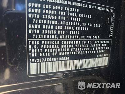 2022 Volkswagen Tiguan SE - zdjęcie 5 z 20 - miniatura