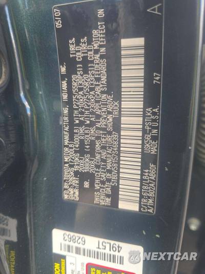 2007 Toyota Tundra Limited Crew Cab Short Bed - zdjęcie 2 z 29 - miniatura