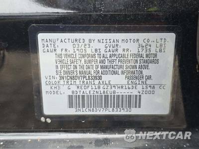 2023 Nissan Versa S - zdjęcie 5 z 25 - miniatura