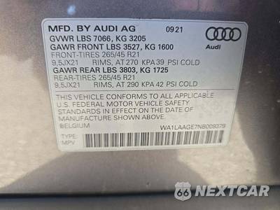 2022 Audi e-tron Premium Plus - zdjęcie 5 z 23 - miniatura