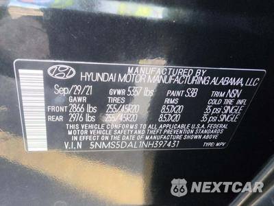 2022 Hyundai Santa Fe Calligraphy - zdjęcie 2 z 19 - miniatura