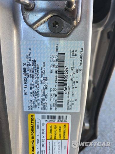2016 Ford Fusion Hybrid S - zdjęcie 5 z 28 - miniatura