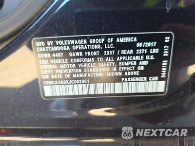 2018 Volkswagen Passat 2.0T SEL Premium - zdjęcie 5 z 20 - miniatura