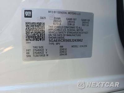 2025 Buick Enclave Avenir 1SP - zdjęcie 5 z 22 - miniatura