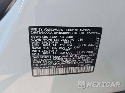 2024 Volkswagen Atlas 2.0T SE - zdjęcie 5 z 23 - miniatura