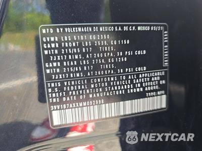 2021 Volkswagen Tiguan S - zdjęcie 5 z 24 - miniatura