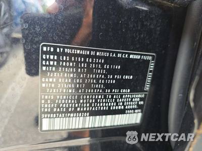 2023 Volkswagen Tiguan S - zdjęcie 5 z 21 - miniatura