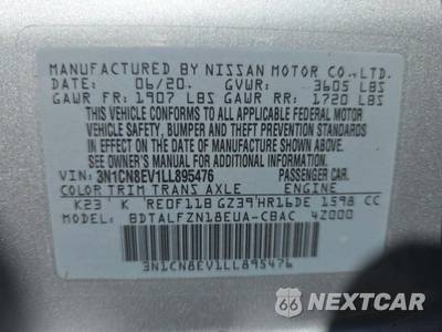 2020 Nissan Versa SV - zdjęcie 5 z 23 - miniatura