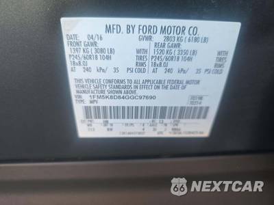 2016 Ford Explorer XLT - zdjęcie 5 z 33 - miniatura