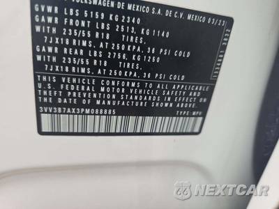 2023 Volkswagen Tiguan SE - zdjęcie 5 z 29 - miniatura