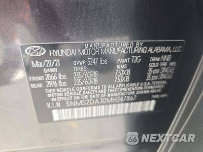 2021 Hyundai Santa Fe SEL - zdjęcie 5 z 26 - miniatura