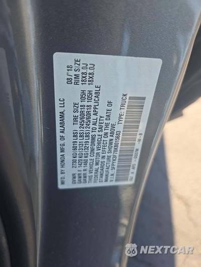 2019 Honda Ridgeline RTL-E Crew Cab Medium Bed - zdjęcie 5 z 24 - miniatura