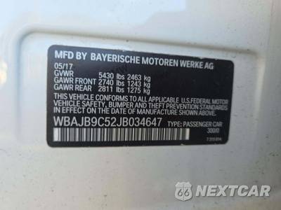 2018 BMW 5 Series Sedan M550i xDrive - zdjęcie 5 z 24 - miniatura