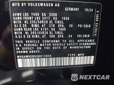 2025 Volkswagen ID. Buzz Pro S Single-Tone 128.0" WB - zdjęcie 5 z 25 - miniatura