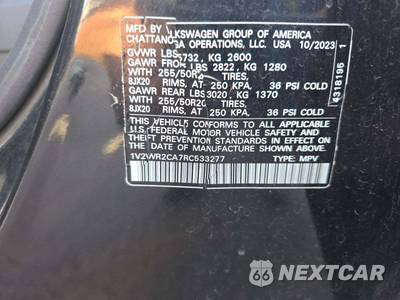 2024 Volkswagen Atlas 2.0T SE w/Technology - zdjęcie 2 z 19 - miniatura
