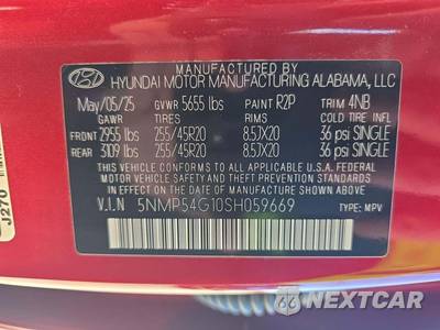 2025 Hyundai Santa Fe Hybrid Calligraphy - zdjęcie 5 z 21 - miniatura