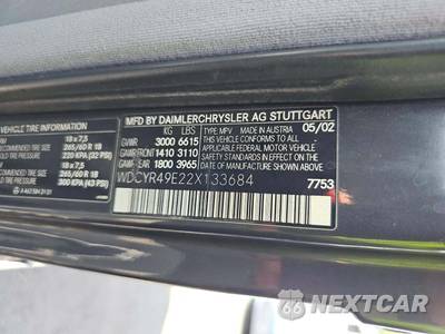 2002 Mercedes-Benz G-Class - zdjęcie 5 z 31 - miniatura