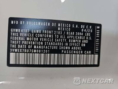 2025 Volkswagen Jetta SE - zdjęcie 5 z 23 - miniatura