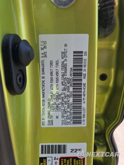 2023 Toyota Tacoma TRD Sport Crew Cab Medium Bed - zdjęcie 5 z 22 - miniatura