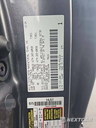 2025 Toyota Tundra 1794 Edition Crew Cab Short Bed - zdjęcie 2 z 17 - miniatura