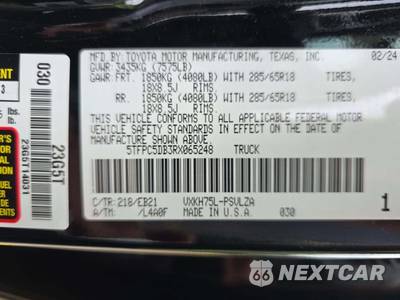 2024 Toyota Tundra Hybrid TRD Pro Crew Cab Short Bed - zdjęcie 2 z 17 - miniatura
