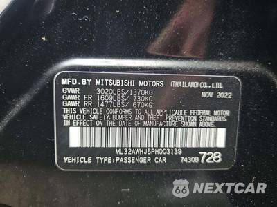 2023 Mitsubishi Mirage Black Edition - zdjęcie 5 z 28 - miniatura