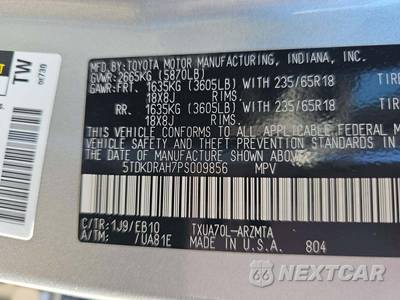 2023 Toyota Highlander XLE - zdjęcie 5 z 30 - miniatura