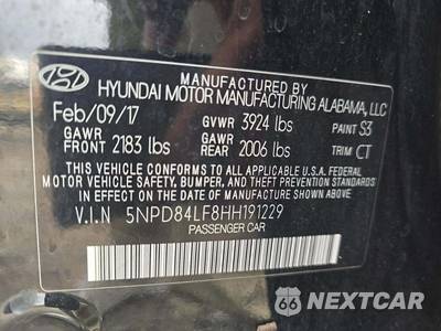2017 Hyundai Elantra Value Edition Sedan - zdjęcie 5 z 31 - miniatura