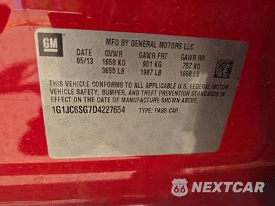 2013 Chevrolet Sonic LT Hatchback 1SD - zdjęcie 5 z 41 - miniatura