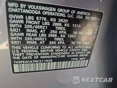 2024 Volkswagen Atlas Cross Sport 2.0T SEL Premium R-Line - zdjęcie 5 z 22 - miniatura