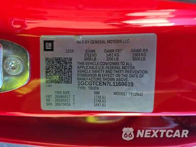 2020 Chevrolet Colorado LT Crew Cab Medium Bed 4LT - zdjęcie 5 z 25 - miniatura