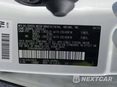 2021 Toyota Highlander XLE - zdjęcie 5 z 27 - miniatura