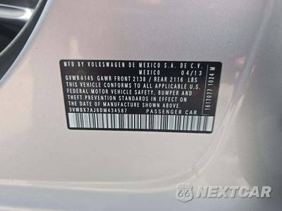 2013 Volkswagen Jetta SE Sedan - zdjęcie 2 z 23 - miniatura